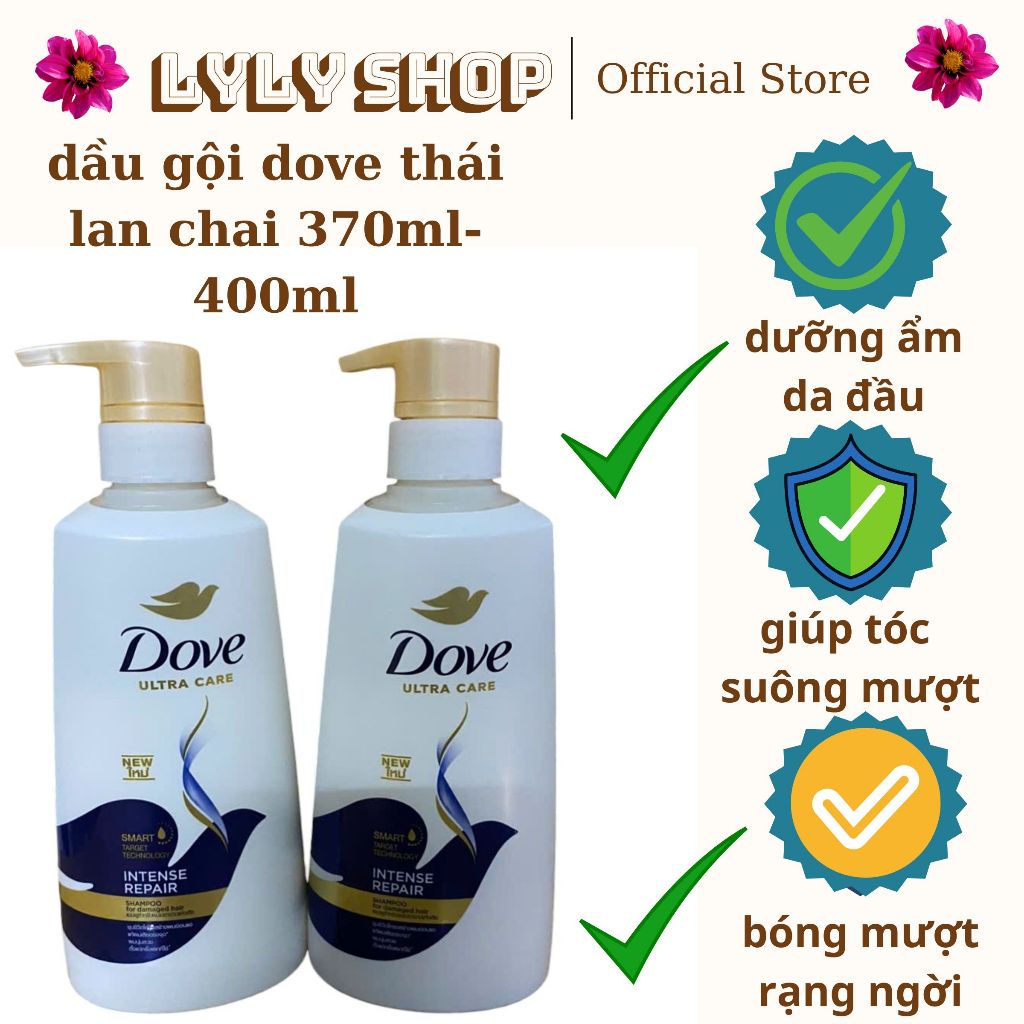 #Dầu gội dove thái Lan 410ml