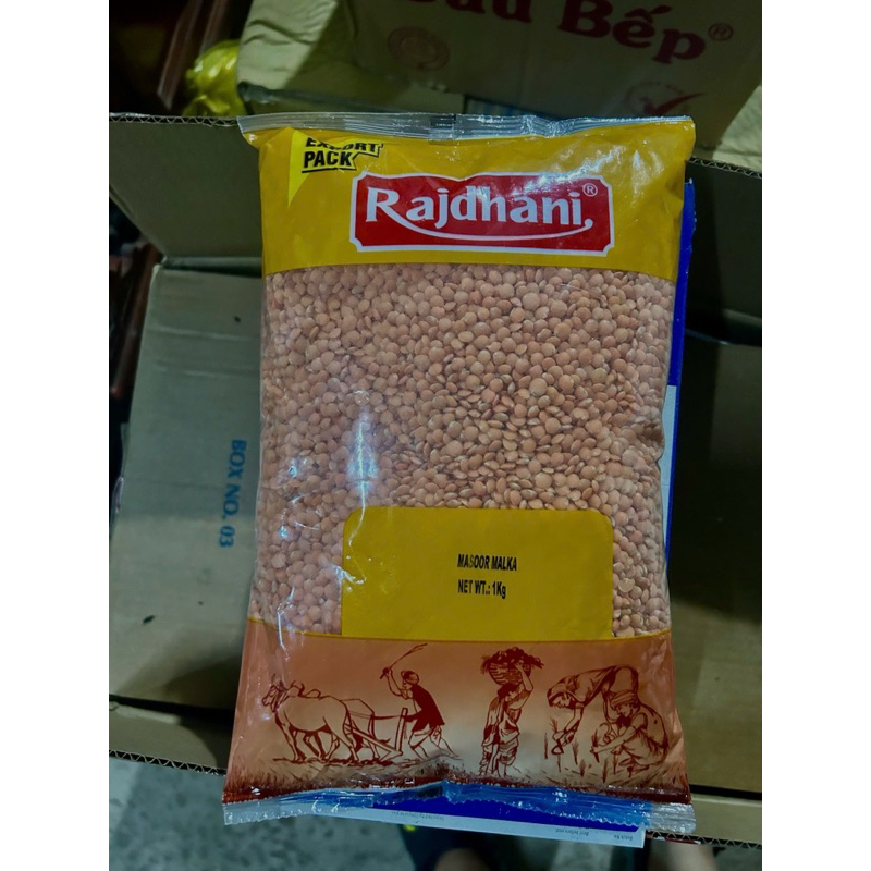Đậu Lăng Rajdhani Masoor Malka 1Kg