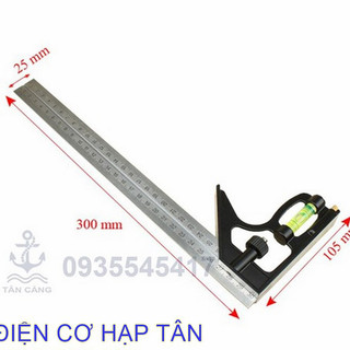 EKE THƯỚC THỦY - 300MM, eke ngành mộc, gỗ