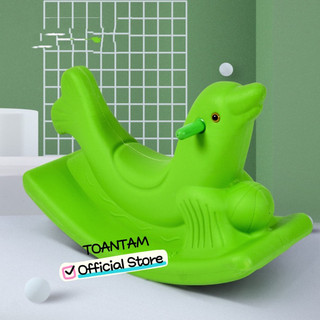 Bập Bênh Con Cá Heo Mini Cho Bé