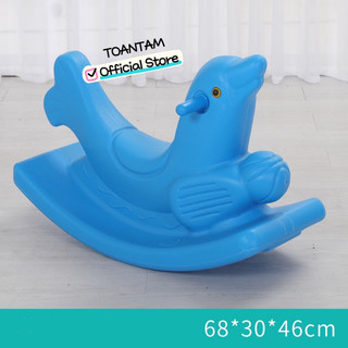 Bập Bênh Con Cá Heo Mini Cho Bé