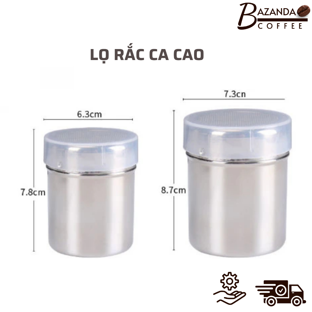 Lọ Rắc Bột Ca Cao Inox vntrade