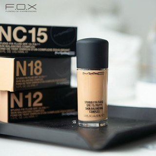 (Đủ bill) KEM NỀN MAC STUDIO FIX FLUID FOUNDATION SPF15