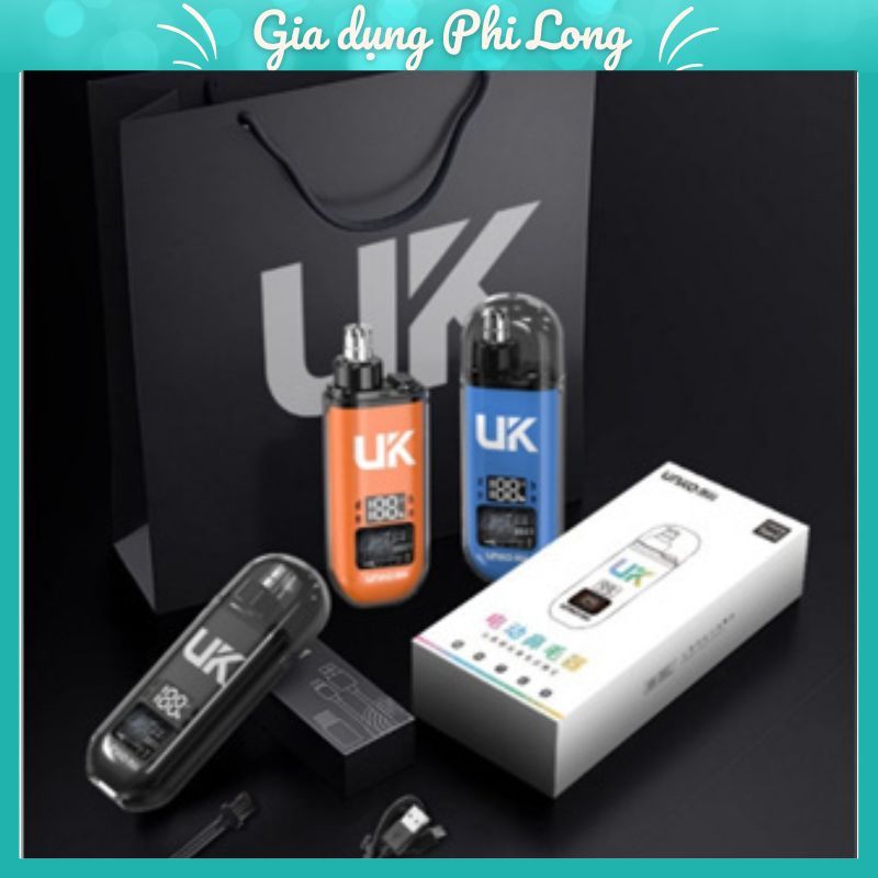 Máy cắt tỉa lông mày lông mũi điện mini UNKA, Sử dụng pin sạc, Vệ sinh dễ dàng