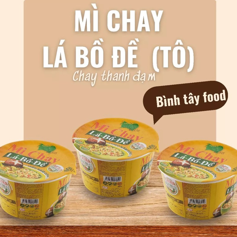 Mì Tô Chay Lá Bồ Đề