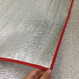 [ Dày 3.5ly - viền đỏ ] Chiếu ngủ trưa văn phòng cá nhân viền đỏ