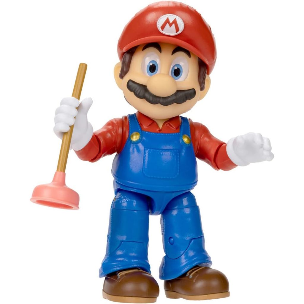 San-Ei Trade The Super Mario Brothers Movie Action Figure Mario W9 x D5 x H12.5cm Miscellaneous Good