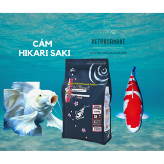 Mix 3 loại Saki Hikari  Grow  color  Balance Thức ăn cho cá chép sư tứ cá vàng  chép koi Hạt nổi