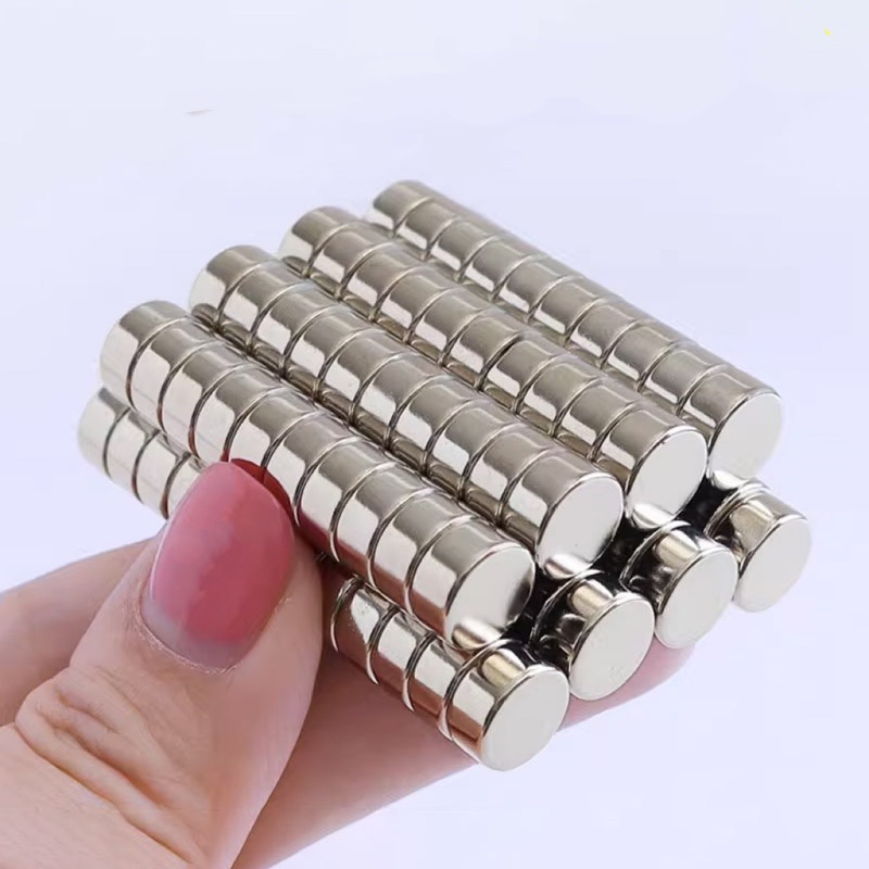 Nam châm đất hiếm đường kính 5mm. Kích thước 5x1mm. 5x2mm. 5x3mm. 5x4mm. 5x5mm. 5x8mm. 5x10mm. 5x15mm. 5x20mm