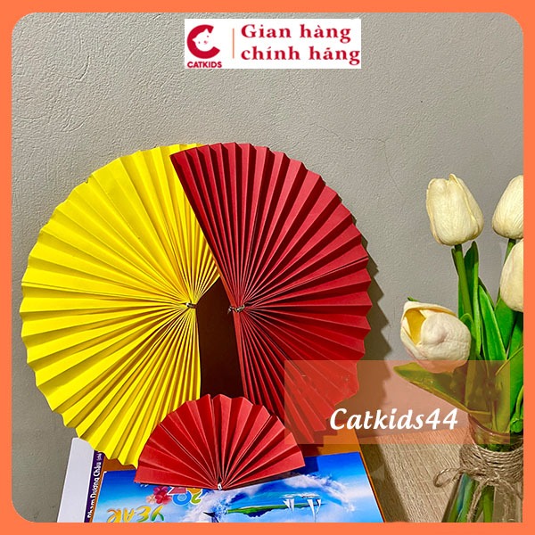 Rẻ quạt, quạt giấy, quạt xếp giấy, quạt gấp sẵn làm oản,làm tháp bánh tháp nước tài lộc, trang trí Tết ,decor siêu đẹp