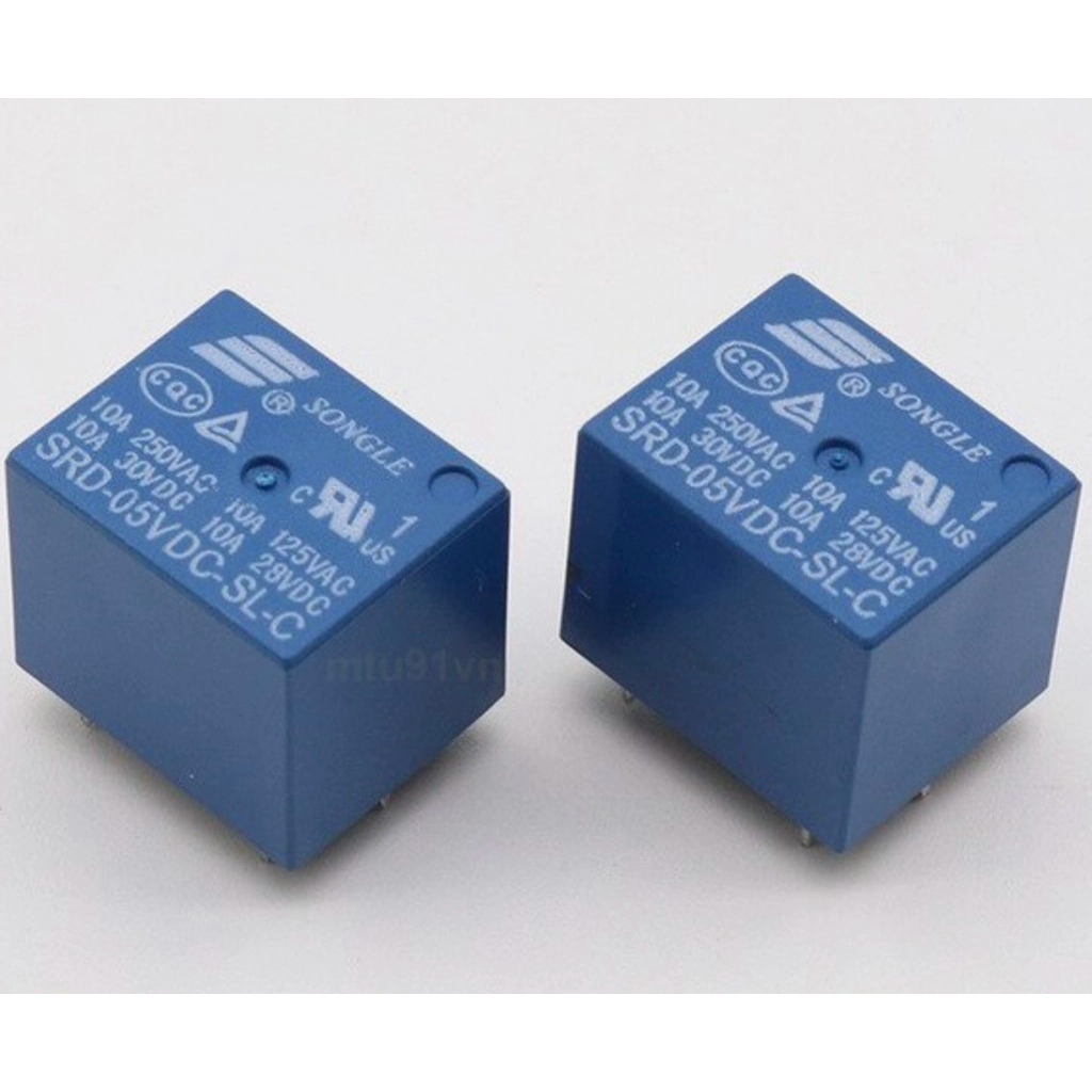 Combo 5 relay songle 5v 12V 5 chân