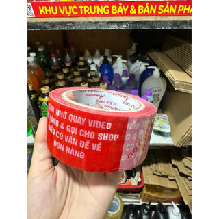 Băng Keo Xin Nhẹ Tay 1,2kg 48mm 4 li Đỏ