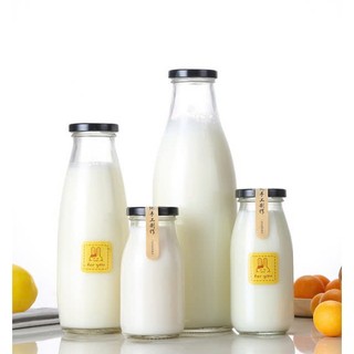 Chai Thủy Tinh 1000ml nắp Thiết