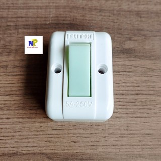 [PIPO] Công Tắc Rùa ( Công Tắc Lấp Nổi ) Có Dạ Quang