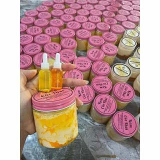 [ KÈM SERUM & MUỖNG ] KEM BODY CỐT THÁI RỈ DẦU VÀNG HŨ 250G