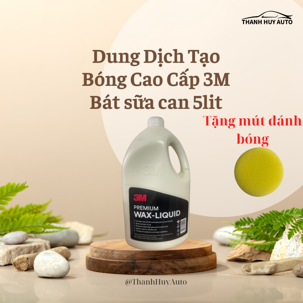 Dung dịch đánh bóng 3M , Bát sữa đánh bóng, Bát bước 3, Bát Sữa 3M can 5lit