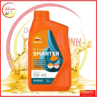  Nhớt Repsol Smarter Synthetic 4T10W40  Sintetico  dành cho xe số tay côn 