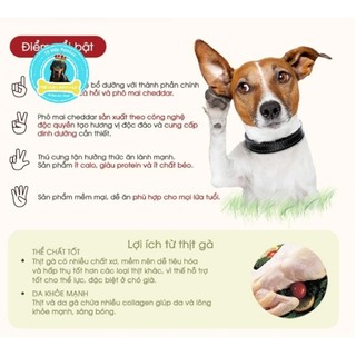 BOWWOW SNACK HỖN HỢP CHO CHÓ 150G/350G