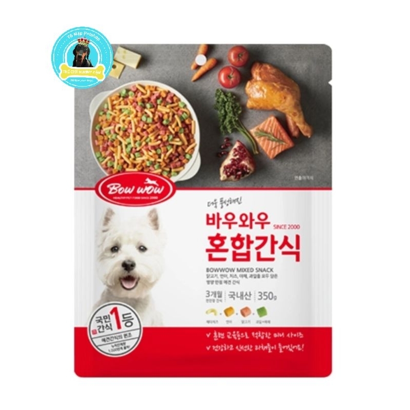BOWWOW SNACK HỖN HỢP CHO CHÓ 150G/350G