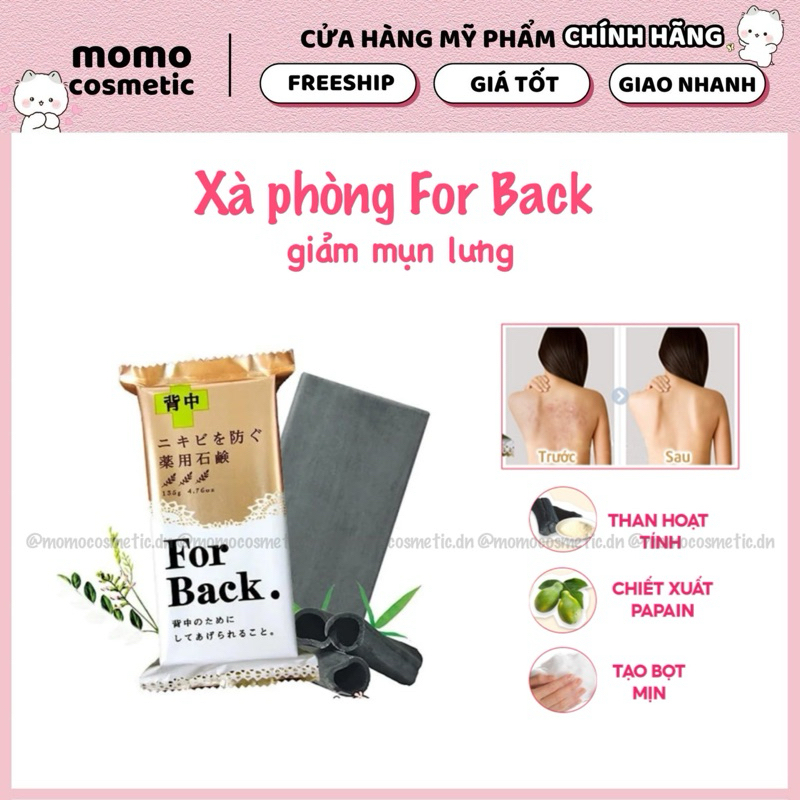 Xà phòng mụn lưng For Back Pelican Nhật