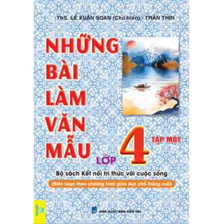 Sách - Những Bài Làm Văn Mẫu Lớp 4 - Tập 1 ( Chương Trình Mới )
