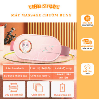Máy Chườm Bụng, Massage Làm Ấm Giảm Đau Cho Phụ Nữ Đến Kì Sạc Tích Điện,hộp quà dễ thương