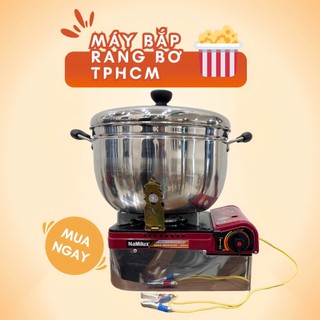 Máy làm bắp rang bơ 32cm (Nồi 3 Đáy)