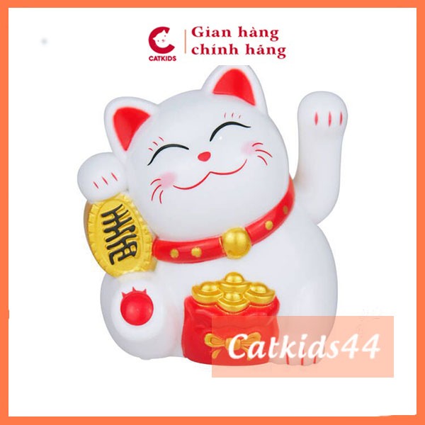 Mèo thần tài mini trang trí tháp tài lộc, vòng treo tết, trang trí bánh kem sinh nhật TT20