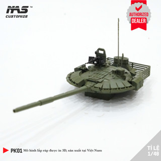 [NAS] Tháp mở rộng cho xe tăng Nga T-80BVM 1/48, Phụ kiện dành cho xe tank T80BVM