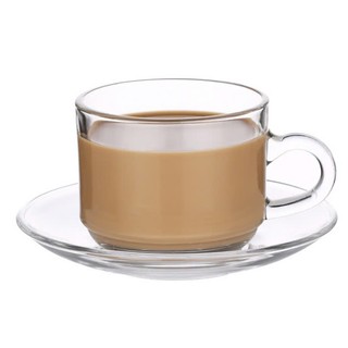 Tách Thủy Tinh Union Stack Tea Cup 200ml | UNI.324 , Nhập Khẩu Thái Lan