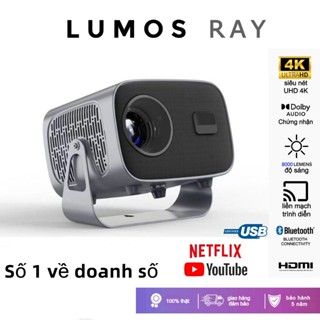 Điều chỉnh 360° Máy chiếu mini  máy chiếu xem phim Giải mã Full HD 8800 Lumens Android IOS Tương thích Netflix