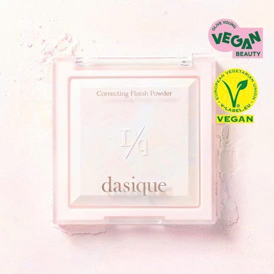 Phấn Phủ Hiệu Chỉnh Tone Da Dasique Correcting Finish Powder 17g Dạng Nén Kiềm Dầu Tốt Nâng Tone Đẹp