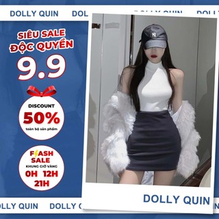Chân váy ôm ngắn chân váy body, eo chun tôn vòng 3 có quần bảo hộ siêu co giãn dày dặn CV011 Dolly Quin