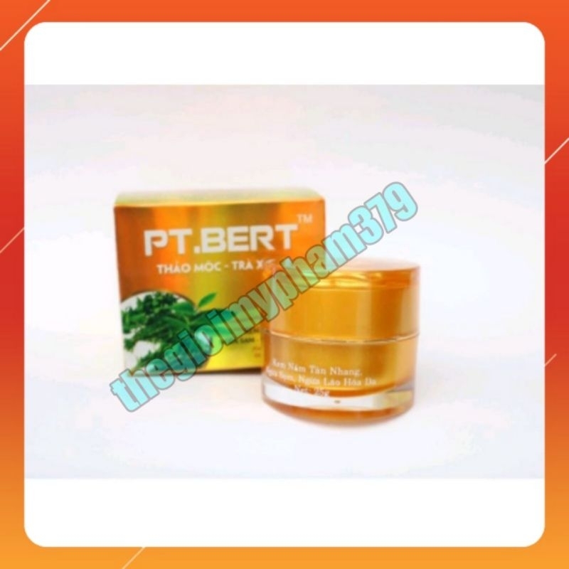 pt bert thảo mộc trà xanh, nám sạm
