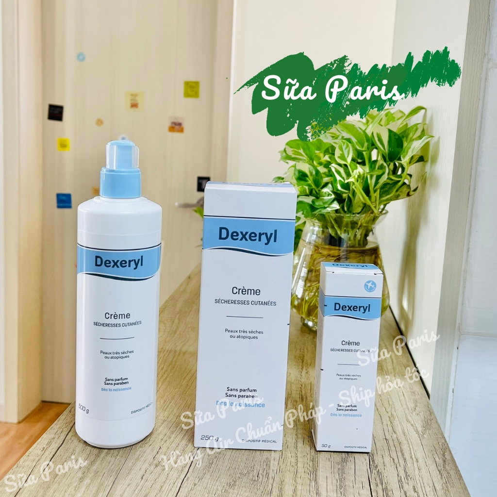 Kem Dexery dưỡng da, giảm nẻ dành cho da chàm, giảm da cơ địa, hàng nội địa Pháp_Sữa Paris Aderma