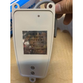 công tắc bàn đạp chân FS2 220v -10A