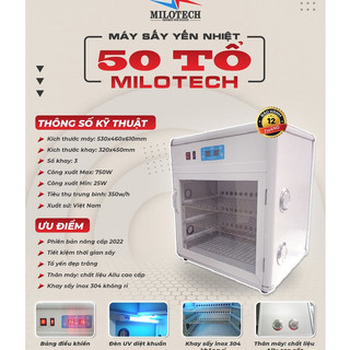 [Giá rẻ nhất] Máy Sấy Tổ Yến 50 Tổ (Tặng Khuôn Đắp Tổ)