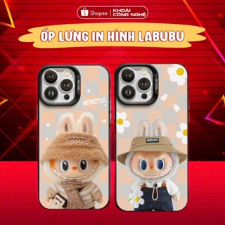 Ốp Lưng iPhone Labubu Hoa IMD Cứng Nhám, Siêu Chống Sốc, Bảo Vệ Camera - iP 6/6s/7/8/Plus/X/XS/XR/11/12/13/14/15/Pro/Max