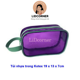 Túi nhựa trong 19x13x7cm - Quà tặng Kotex