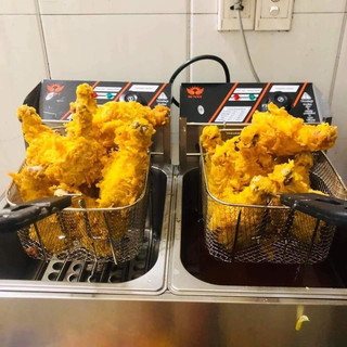 Bếp chiên nhúng điện đôi cao cấp