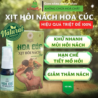 Xịt hôi nách Hoa Cúc Wecare chính hãng - Khử mùi và giảm thâm, dung tích 10ml