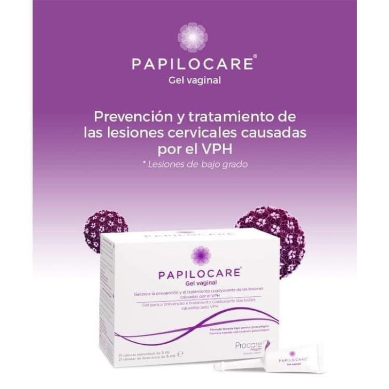 Papilocare- gel hõ trợ đào thải HPV - hộp 7 que