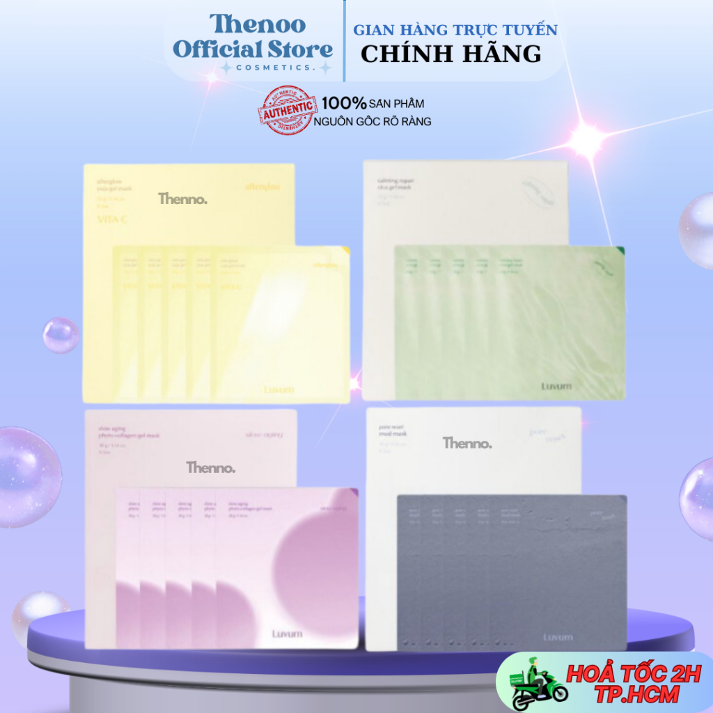 Mặt Nạ Thạch Luvum Collagen Phyto Gel Mask Chống Lão Hoá & Làm Mờ Nếp Nhăn 33g Hàn Quốc