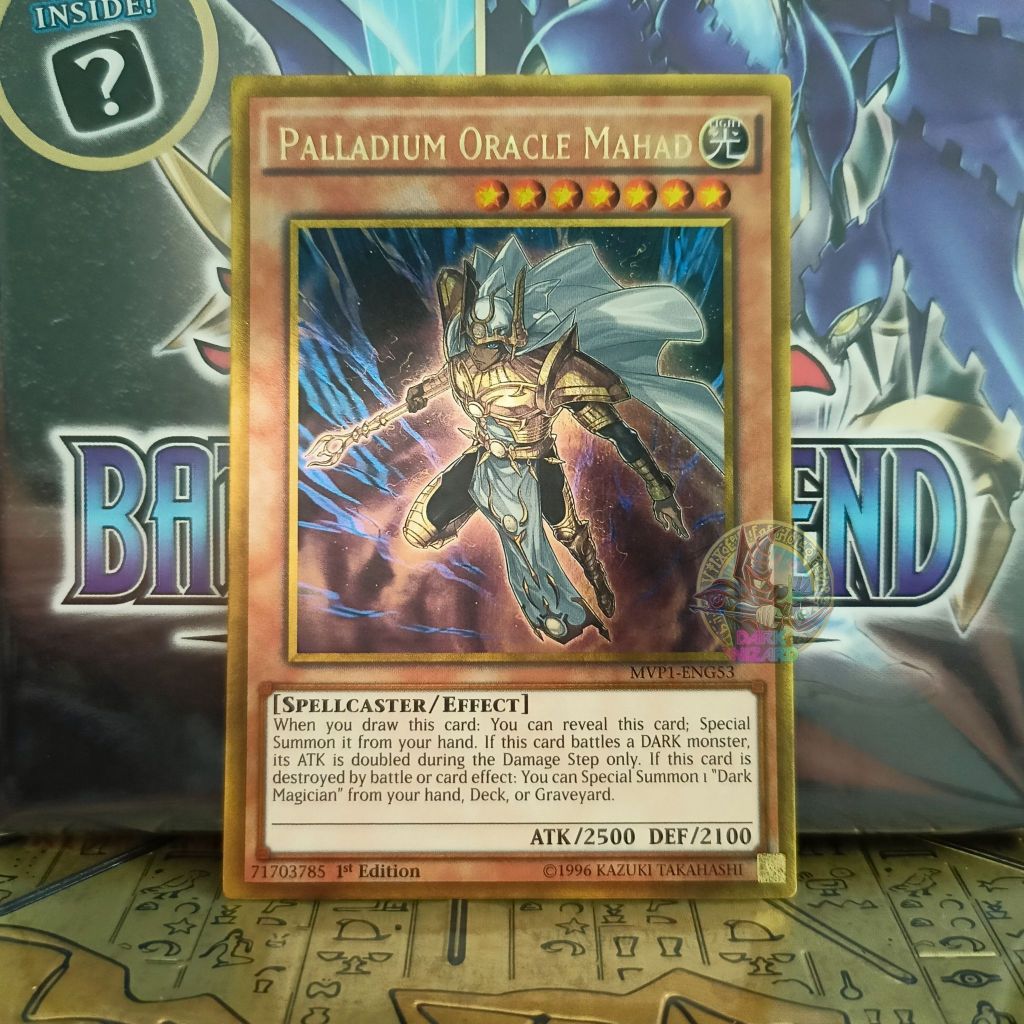 Palladium Oracle Mahad – MVP1-ENG53 – Gold Rare [Thẻ bài Yugioh]