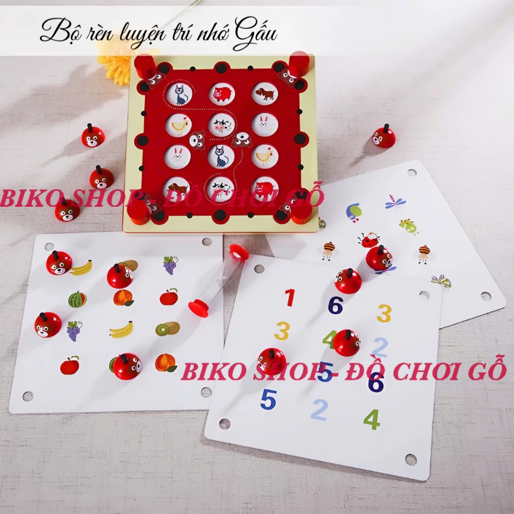 Đồ chơi rèn luyện trí nhớ gấu - 𝐁𝐈𝐊𝐎 𝐒𝐇𝐎𝐏