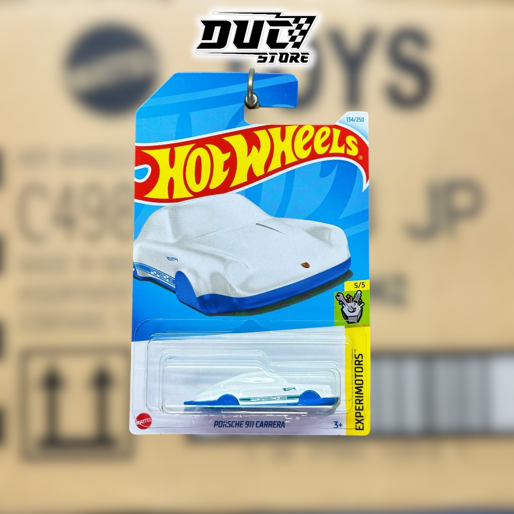 Ducstore Xe mô hình HTD78 Hot Wheels Porsche 911 Carrera Keychain - basic N case 2024
