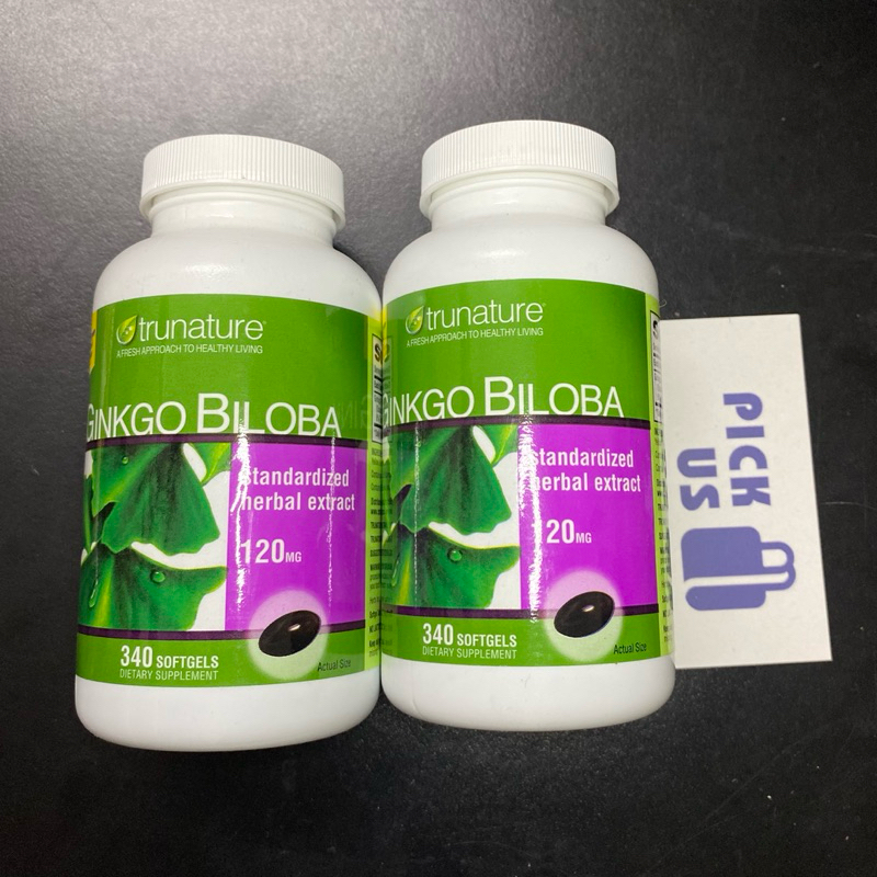 [Date mới 11/2026] Viên uống bổ não Ginkgo Biloba Trunature 120mg 340 viên, Nhập Mỹ