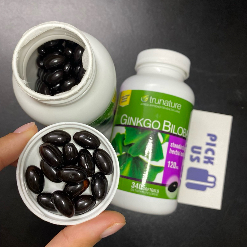 [Date mới 11/2026] Viên uống bổ não Ginkgo Biloba Trunature 120mg 340 viên, Nhập Mỹ