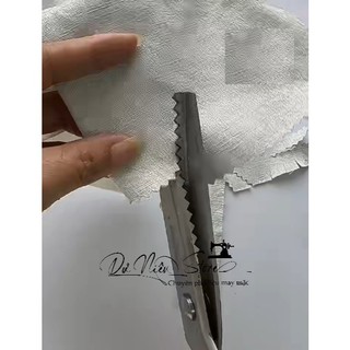Kéo cắt răng cưa tròn & nhọn.