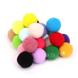 Pom pom nhiều màu sắc đủ size gói 50 viên, 100 viên.